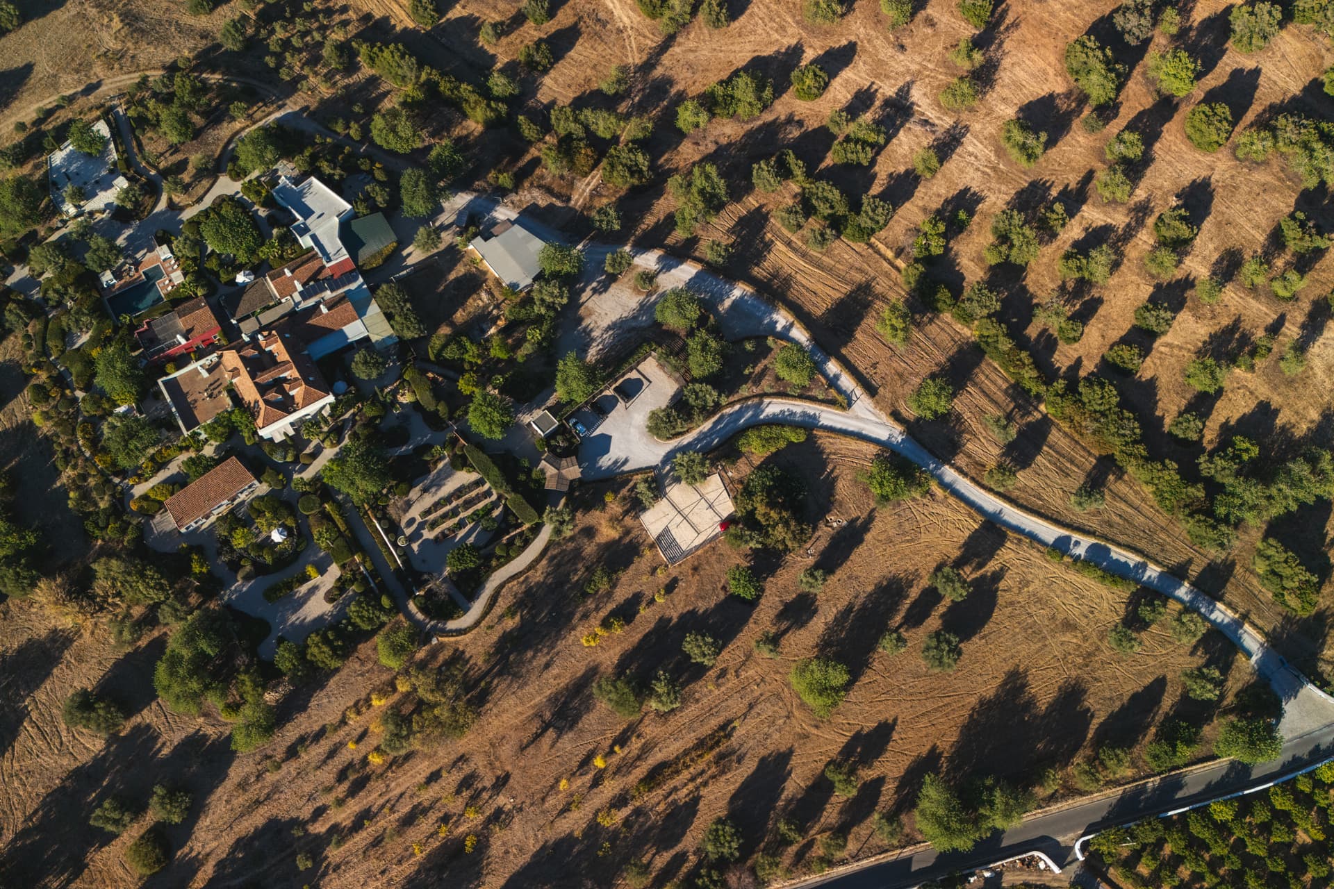 Aerial view of Fazenda Nova Country House