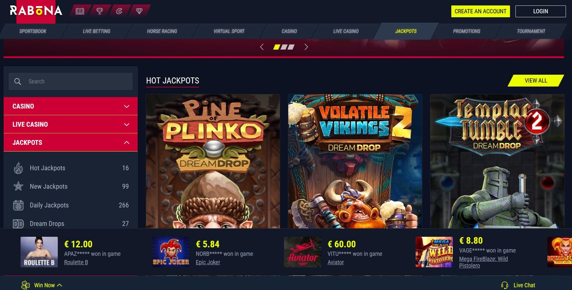 Rabona casino